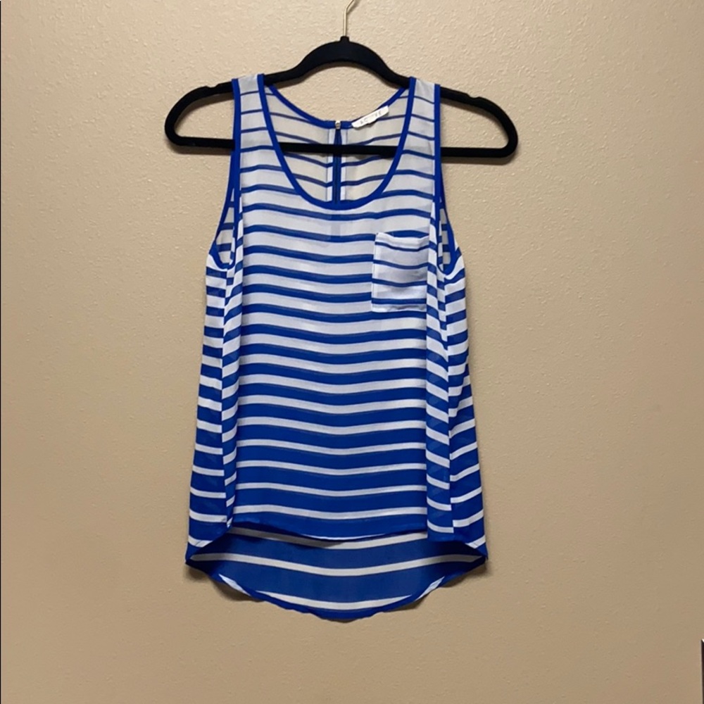 Striped Loose Tank